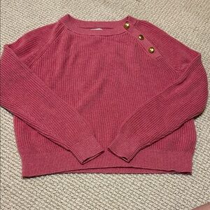 J Crew Pink Sweater NWOT XS